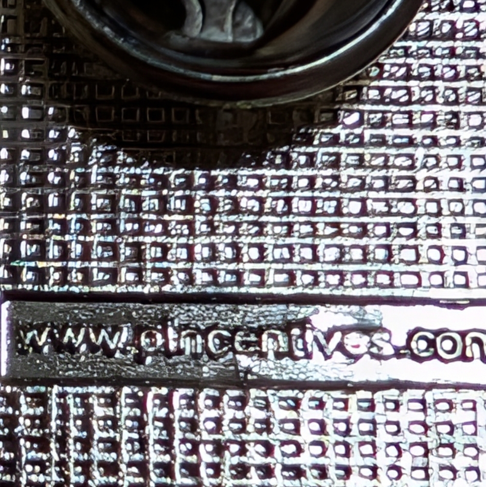 Motorcycle Riders Safety Chromed Pin "Look Out For Motorcycles" - Picture 6 of 7